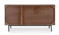 Consola Tadita, Bizzotto, 140x40x75 cm, lemn de mango/otel