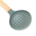 Spatula Blissford , Homla, 34x12 cm, lemn de cauciuc/silicon, verde/bej