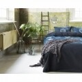 Lenjerie de pat dubla Blue Morning - Primavera Deluxe, Royal Textile, 3 piese, 240 x 260 cm, 100% bumbac, multicolor