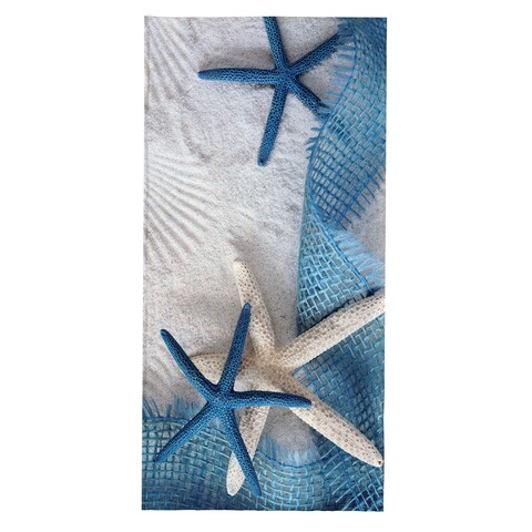 Prosop de plaja Sea Stars, Oyo Concept, 70x140 cm, policoton, multicolor