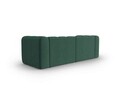 Canapea 3 locuri, Lupine, Micadoni Home, BL, 228x87x70 cm, poliester chenille, verde