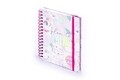 Agenda cu spirala, Feline Fine 2020-2022, Tri-Coastal Design, 21 x 18 cm, 18 luni