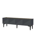 Set mobilier living, Olivia, Draw, PAL , Antracit / Nuc