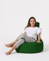 Fotoliu puf, Bean Bag, Ferndale Lina, 70 x 80 cm, poliester impermeabil, verde