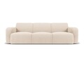 Canapea 3 locuri, Molino-101, Micadoni Home, 235x95x72 cm, tesatura boucle, bej