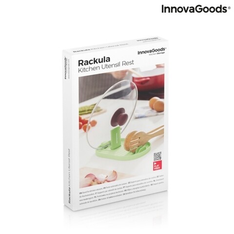 Suport pentru ustensile de bucatarie Rackula, InnovaGoods, 18x11.5x2.2 cm