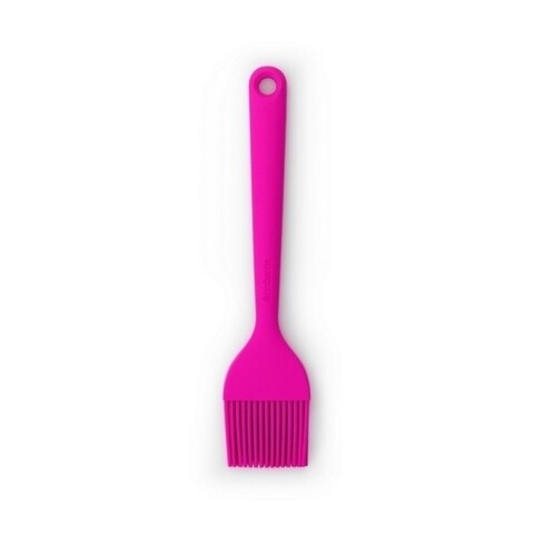 Pensula patiserie, Brabantia, Tasty Colours, 17,4 cm, silicon, roz