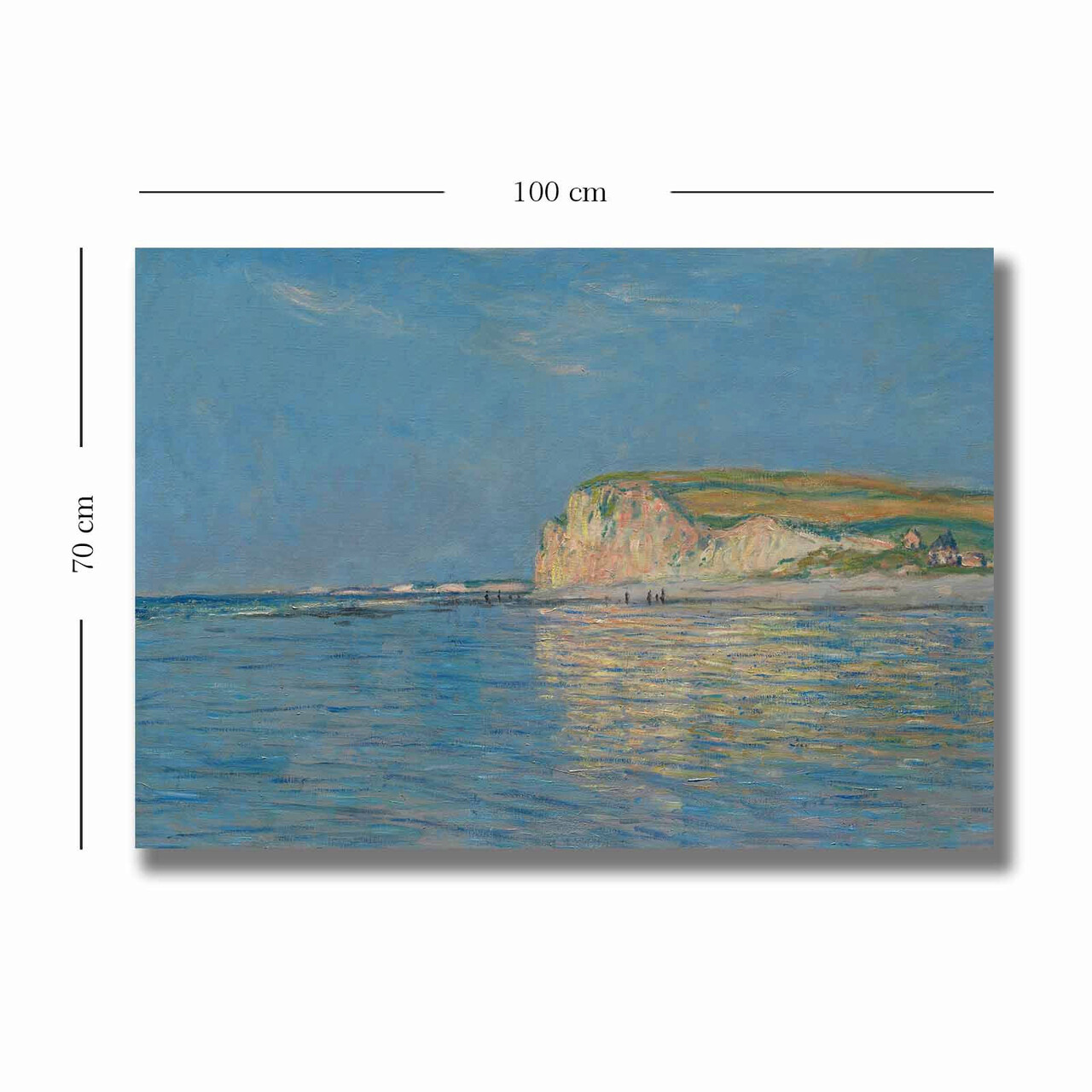 Tablou decorativ, 70100MONET008, Canvas, Lemn, Multicolor