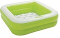 Piscina gonflabila pentru copii Frosted Baby, Intex, 85x85x23 cm, 57 L, polivinil, verde