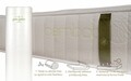 Saltea anatomica, Nature Pocket Bamboo Memory Evolution, 90x190x30 cm, Latex, Arcuri Pocket, 7 Zone de Confort