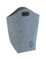 Cos pentru rufe, Wenko, Felt, 42 L, poliester, gri