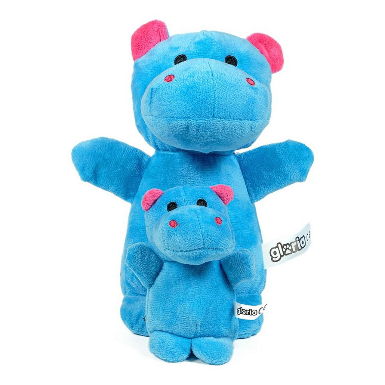 Jucarie De Plus Pentru Caini Hippopotamus, Gloria, 20 Cm, Poliester