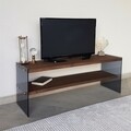 Comoda TV Neostill TV100, 120 x 35 x 45 cm, walnut