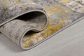 Covor Wonderlust Grey/Ochre, Flair Rugs, D160 cm, polipropilena, gri/ocru