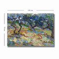 Tablou decorativ, 70100VANGOGH061, Canvas , Lemn, Multicolor