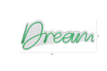 Decoratiune luminoasa LED, Dream, Benzi flexibile de neon, DC 12 V, Verde