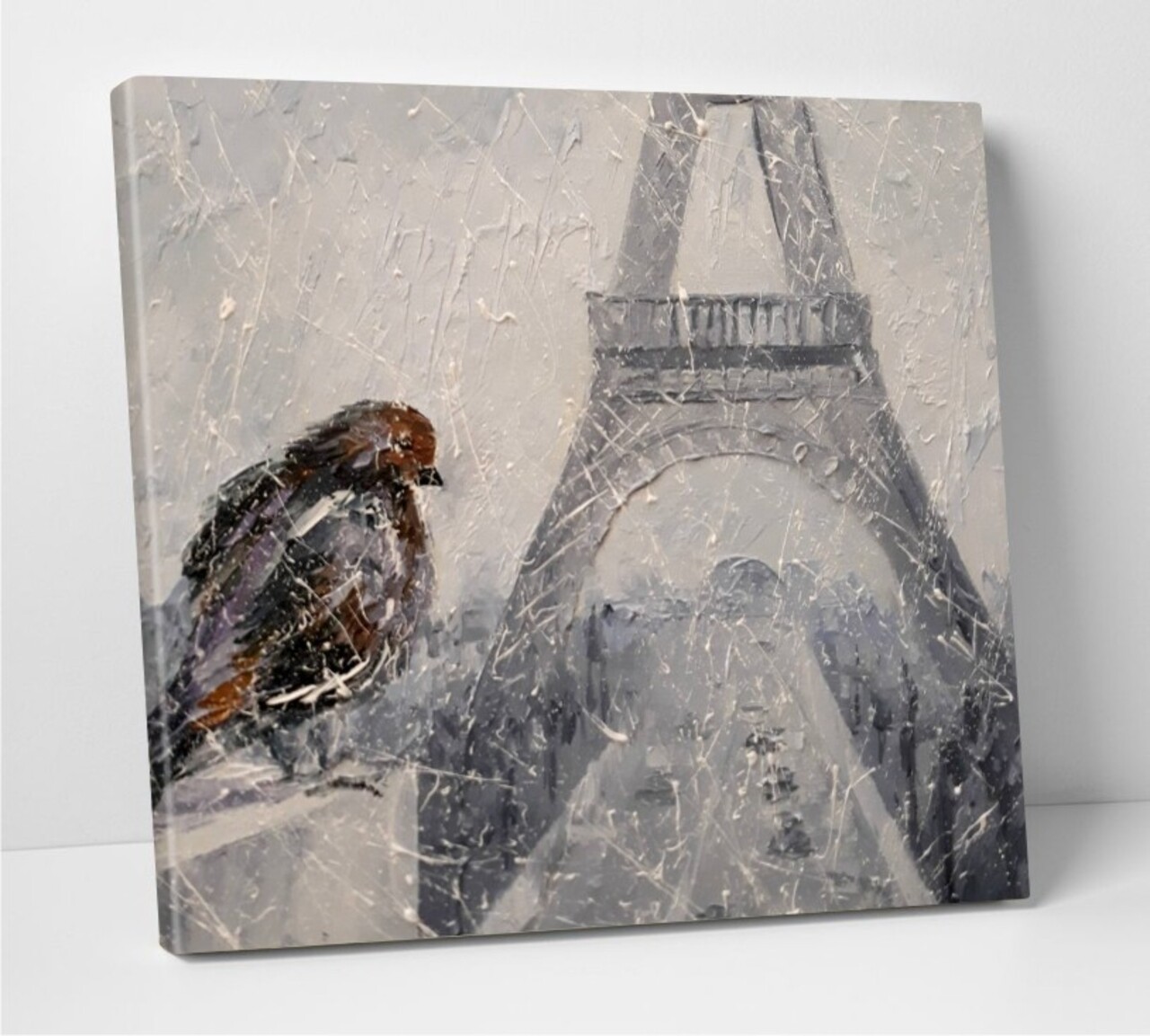 Tablou decorativ Eifel, Modacanvas, 50x50 cm, canvas, multicolor