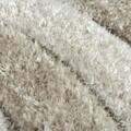 Covor Velvet Carved, Flair Rugs, 200x290 cm, poliester reciclat, natural