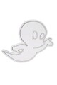 Decoratiune luminoasa LED, Casper The Friendly Ghost,  Benzi flexibile de neon, DC 12 V, Alb