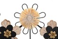 Cuier Flowery, Mauro Ferretti,  61 x 5.5 x 30.5 cm  , fier, maro/negru