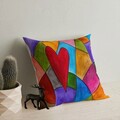 Perna, A11972, 43x43 cm, 50% bumbac / 50% poliester, Multicolor