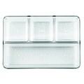 Organizator pentru cosmetice Rain, iDesign, 4 compartimente, 33x23x5.5 cm