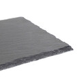 Platou pentru servire Stone, Homla, 30x13.5 cm, ardezie, negru