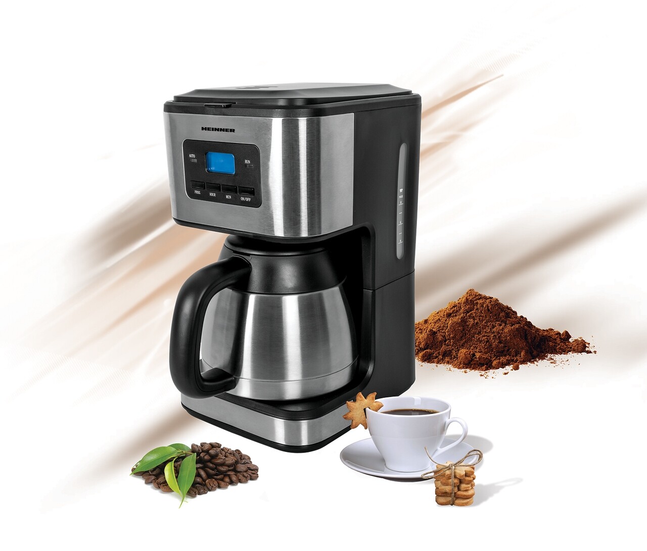 Cafetiera Celene 900, Heinner, 900 W, 1 L, negru - 1 | YEO