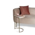 Canapea Daybed Macaroon, Ndesign, 180x82x70 cm, lemn, roz