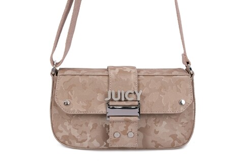 Geanta Juicy Couture 128, 26x6x15 cm, piele ecologica, camel