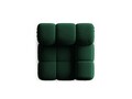 Modul canapea dreapta 1 loc, Bellis, Micadoni Home, BL, 94x94x63 cm, catifea, verde bottle