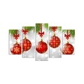 Set 5 tablouri decorative, Christmas 5PMDFNOEL-8, multicolor, 20x40/20x50/20x60 cm