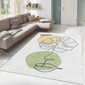 Covor, ALHO CARPET-16A , 80x140 cm, Poliester, Multicolor