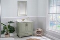 Set mobilier de baie (2 piese), Jussara, Ontario 30, Verde