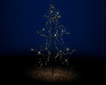 Decoratiune luminoasa de exterior Tree metal light-up, Lumineo, H200 cm, 420 LED-uri, lumina calda