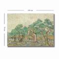 Tablou decorativ, 70100VANGOGH021, Canvas , Lemn, Multicolor