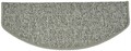 Covor scari Semirotund C-290126, Decorino, 24x65 cm, polipropilena, gri