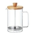 Filtru cafea / ceai Nordic, Ambition, 600 ml, sticla, transparent