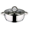 Oala cu capac Gourmet Line, Blaumann, 22 x 8 cm/ 2.75 L, inox, argintiu