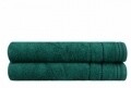 Set 2 prosoape de baie, Beverly Hills Polo Club, 70x140 cm, 100% bumbac, verde