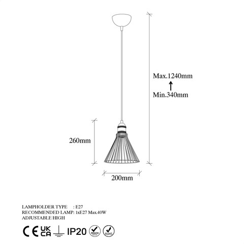 Lustra, Fulgor, 942FLG1494, Metal, Auriu