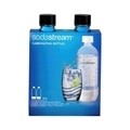 Set 2 sticle SPIRIT, SodaStream, 1 L, negru