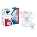 Cana filtranta Brita, Marella MAXTRA+, plastic, 2.4 L, Starter Pack + 3 filtre, alb