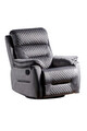 Fotoliu cu recliner, Niron, Trone TV, 80x105x80 cm, Gri