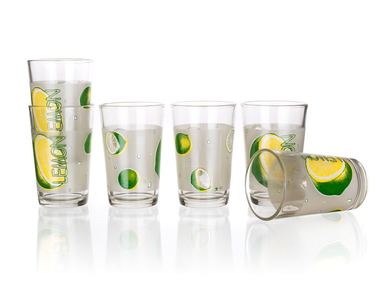 Set 6 Pahare Lemon, Banquet, 230 Ml, Sticla