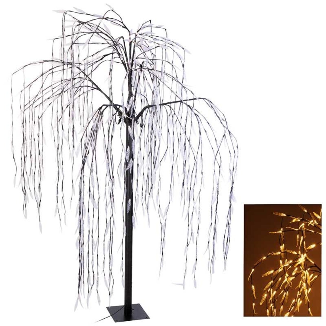 Decoratiune Luminoasa Willow Tree, 810 LED-uri, H210 Cm, Lumina Calda