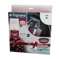 Set tava de copt si seringa pentru ornat cu 7 duze de schimb Sweet Cherry, Tognana, otel carbon/plastic, burgund/gri