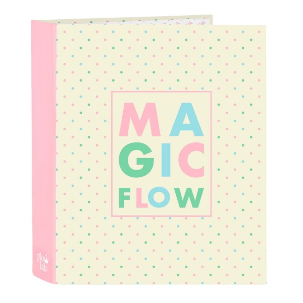 Biblioraft, Glow Lab, Magic Flow, A4, 27 X 33 X 6 Cm, Hartie, Multicolor