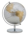 Decoratiune luminoasa Globe Silver, Mauro Ferretti, Ø20x28 cm, argintiu