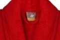 Halat de baie unisex, Beverly Hills Polo Club, 100% bumbac, XS/S, Red